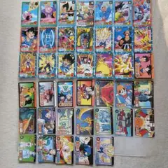 40枚　ドラゴンボール　ハイパーバトル　本弾　カードダス　まとめ売り【傷有り】のサムネイル
