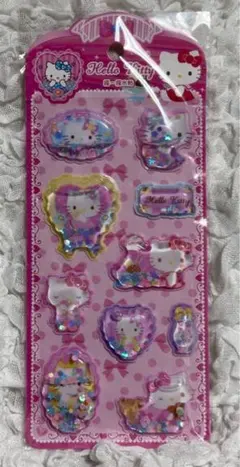 ハローキティ　しゃかしゃかウォーターシール