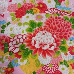 かわいい模様のアンティーク着物