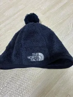 THE NORTH FACE ネイビー ポンポン帽子