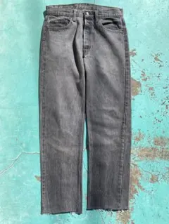 【90‘s USA】Levi’s 501 先染めブラックW33