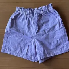 どんぐり様専用【UNIQLO】ガールズ キュロットパンツ 160㎝ ラベンダー色