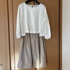 earth music & ecology 膝丈ワンピース　M