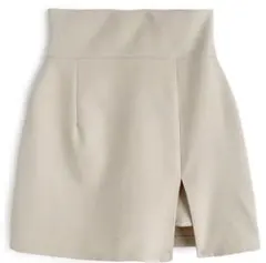 【匿名発送】GRL インパン付きハイウエストスリットミニスカート pm719