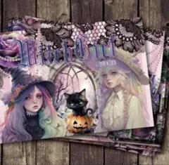 nene様　witch girl デザインペーパー　A4 未開封新品