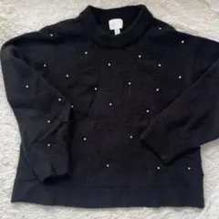 H&M レディース　ニット　ブラック