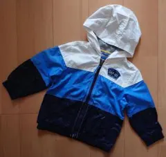 baby gap　ウィンドブレーカー　パーカー　ブルー　青　ジャケット　コート