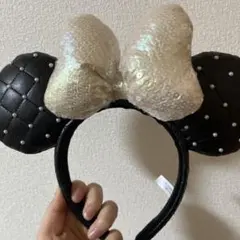 ディズニー カチューシャ キルティング ミニー