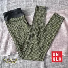 ❤︎ UNIQLO AIRism ヨガパンツ レディース Sサイズ_幾何学模様