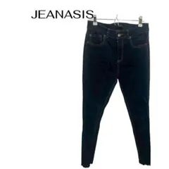 B0467JEANASISデニムパンツスリムフィット　ギャル　スキニー　大きめLのサムネイル