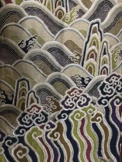 袋帯 山水文様 織り出しのサムネイル