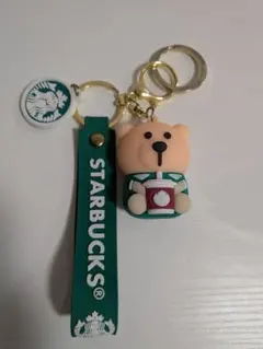 【美品】STARBUCKS クマ キーホルダーのサムネイル