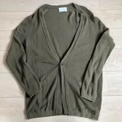 Sonny Label オリーブ Vネックカーディガン