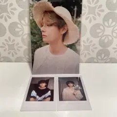 【公式】BTS V テテ ポストカード　ポラロイド風カード 3枚セット