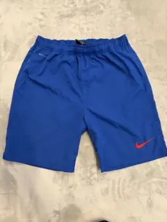 Nike DRI-FIT 青 サッカーハーフパンツ キッズMサイズ