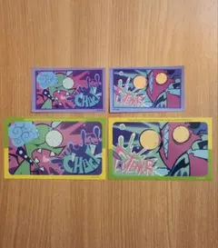 New PANTY & STOCKING パンスト ステッカー ミニブロマイド