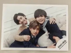 なにわ男子 高橋恭平 長尾謙杜 道枝駿佑 生写真