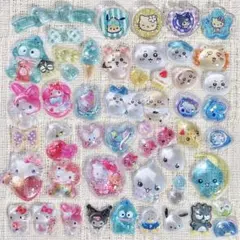 ボンボンドロップシール おすそ分け／サンリオ・ちいかわ・しずくちゃん