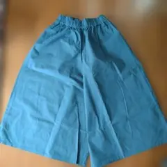 earth music&ecology ガウチョパンツ ダークグリーン F