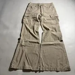 00s archive 鬼フレア カーゴパンツ grunge y2k