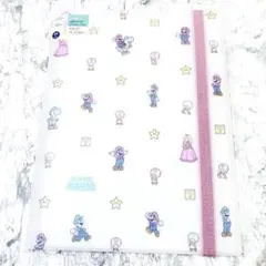 Nintendo スーパーマリオ ファイル ゴムバンド付 ヨッシー ピーチ姫のサムネイル