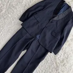 BEAMS セットアップ タキシード ネイビー M L ワタベウェディングのサムネイル