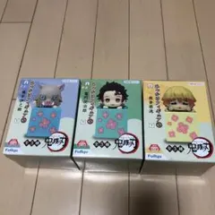 鬼滅の刃　ひっかけフィギュア② 全3種セット 竈門炭治郎　嘴平伊之助　我妻善逸