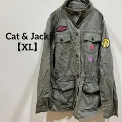 Cat & Jack 【XL】ミリタリージャケット ジャケット 上着 レディース