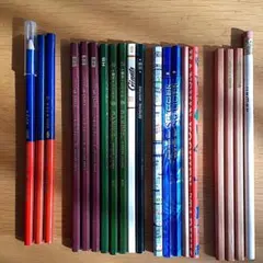 鉛筆 & 青赤鉛筆 (計20本)