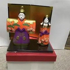 有田焼(鍋島)畑萬陶苑作 ミニ雛人形 - メルカリ