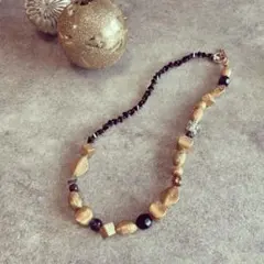 ハンドメイドヴィンテージビーズネックレス