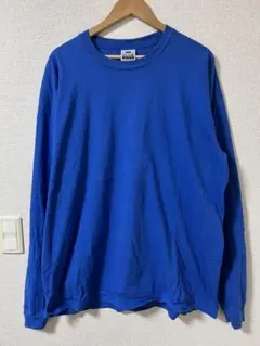 PROCLUB 2XL 青 長袖カットソー　USA製のサムネイル