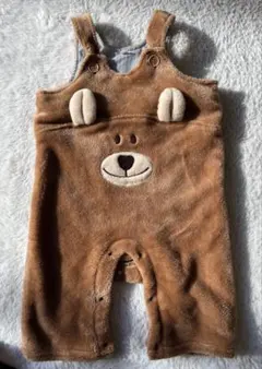 クマデザインロンパース　80