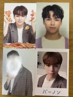 seventeen バーノン　ode to you トレカ4枚セット