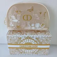 DIOR ディオール　ノベルティ　ポーチ　母の日　ギフト　蝶