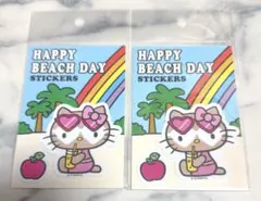 【HELLO KITTY 日焼けシリーズ ステッカー】