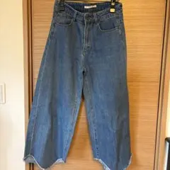 ZARA ワイドレッグデニムジーンズ 36Ｆ