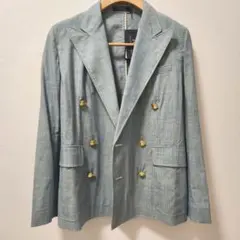 新品　タグ付き　ポロ ラルフローレン　ダブル　ジャケット　金ボタン　M相当