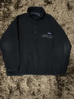 パタゴニア patagonia synchilla 90s スナップT ブラック