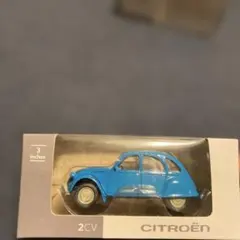 CITROËN 2CV ミニカー 3インチ 青