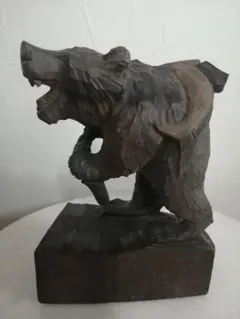 郷土玩具 アイヌ 民芸 農民美術 手彫り 木彫り 木彫 熊