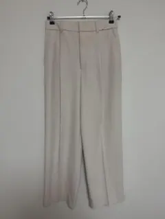 UNIQLO ユニクロ　タックワイドパンツ　M ナチュラル