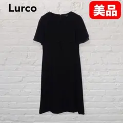Lurco ブラックフォーマルワンピース7号半袖礼服