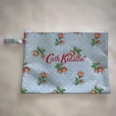 Cath Kidston 花柄ポーチ 水色