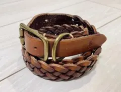 POLO RALPH LAUREN ブレイデッド レザーベルト