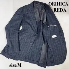 ORIHICA × REDA テーラードジャケット チェック サイズM