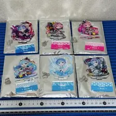 リゼロ レム ラム アクリルスタンドキーホルダー セット Neon City ょ