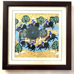 農民画　金山農民画　中国　カラフル　絵画 農民画 金山農民画 中国 カラフル 絵画
