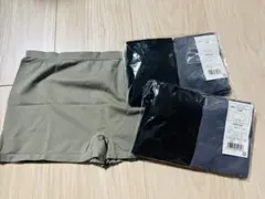 【新品】　レディース　ボクサーパンツ ５枚セット　カーキ・黒・グレー