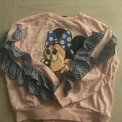 ミニーマウス トレーナー ピンク